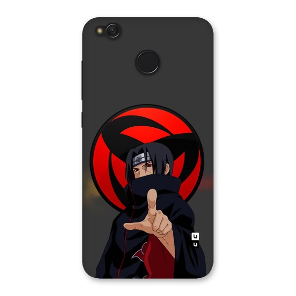 Itachi Uchiha With sharingan Back Case for Redmi 4