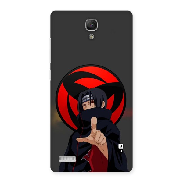 Itachi Uchiha With sharingan Back Case for Redmi Note Prime