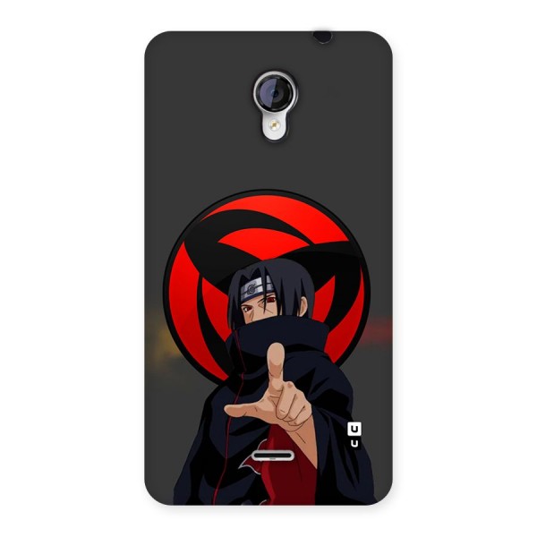 Itachi Uchiha With sharingan Back Case for Unite 2 A106