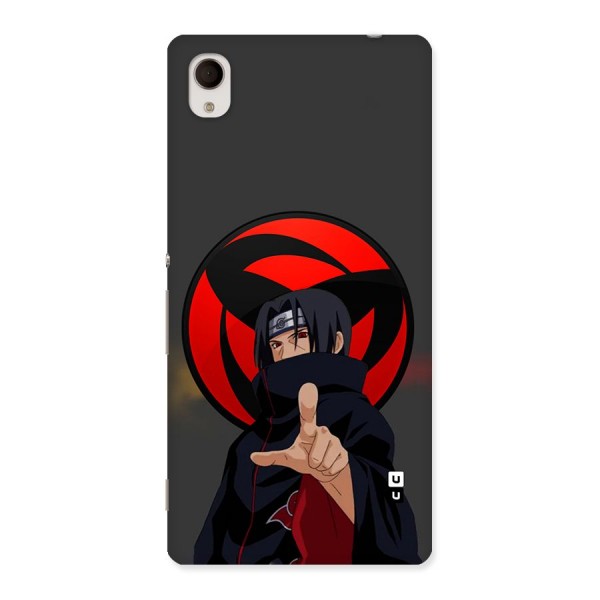 Itachi Uchiha With sharingan Back Case for Xperia M4