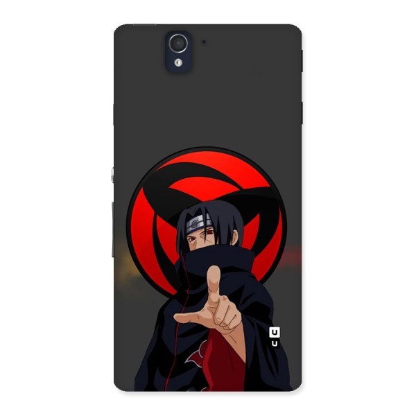 Itachi Uchiha With sharingan Back Case for Xperia Z