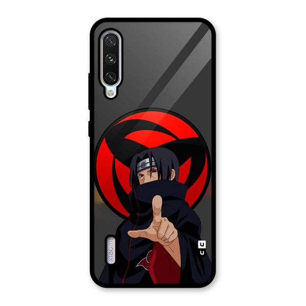 Itachi Uchiha With sharingan Glass Back Case for Mi A3