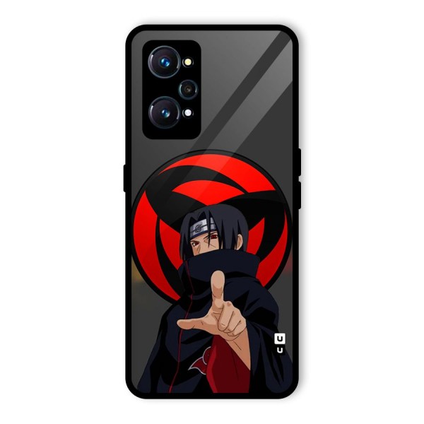 Itachi Uchiha With sharingan Glass Back Case for Realme GT 2
