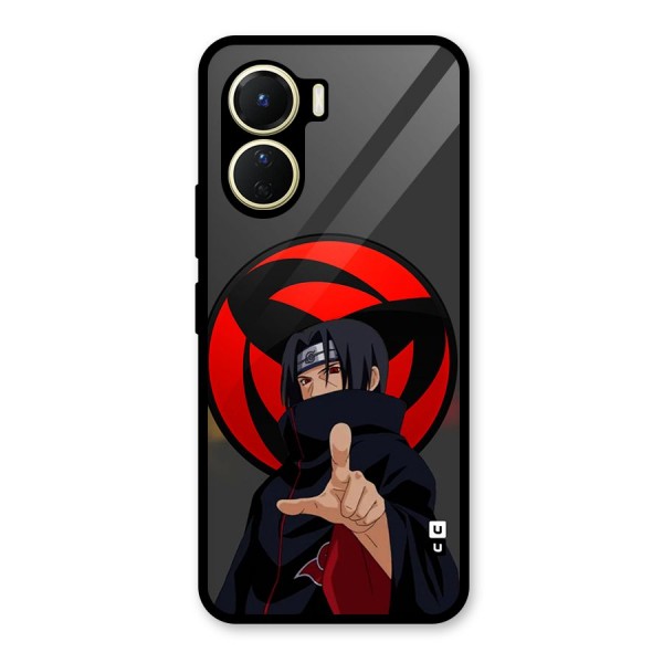 Itachi Uchiha With sharingan Glass Back Case for Vivo Y56