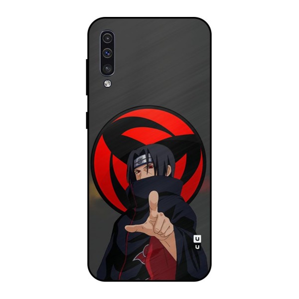 Itachi Uchiha With sharingan Metal Back Case for Galaxy A50