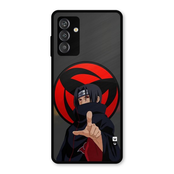 Itachi Uchiha With sharingan Metal Back Case for Galaxy F13