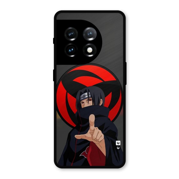 Itachi Uchiha With sharingan Metal Back Case for OnePlus 11