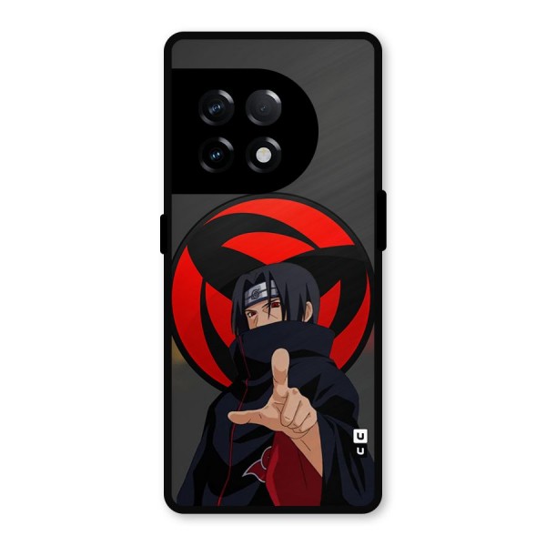 Itachi Uchiha With sharingan Metal Back Case for OnePlus 11R