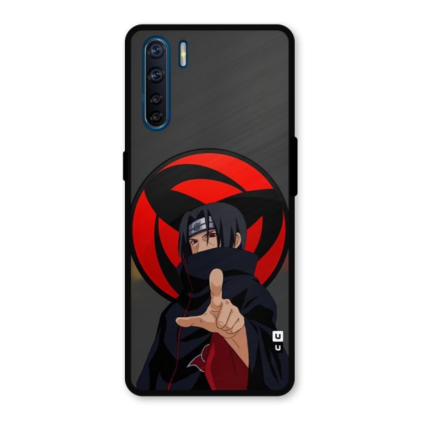 Itachi Uchiha With sharingan Metal Back Case for Oppo F15