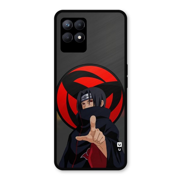 Itachi Uchiha With sharingan Metal Back Case for Realme 8i