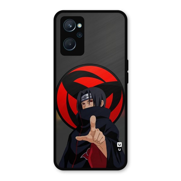 Itachi Uchiha With sharingan Metal Back Case for Realme 9i