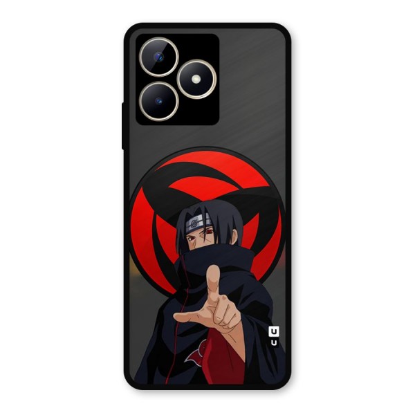 Itachi Uchiha With sharingan Metal Back Case for Realme C53