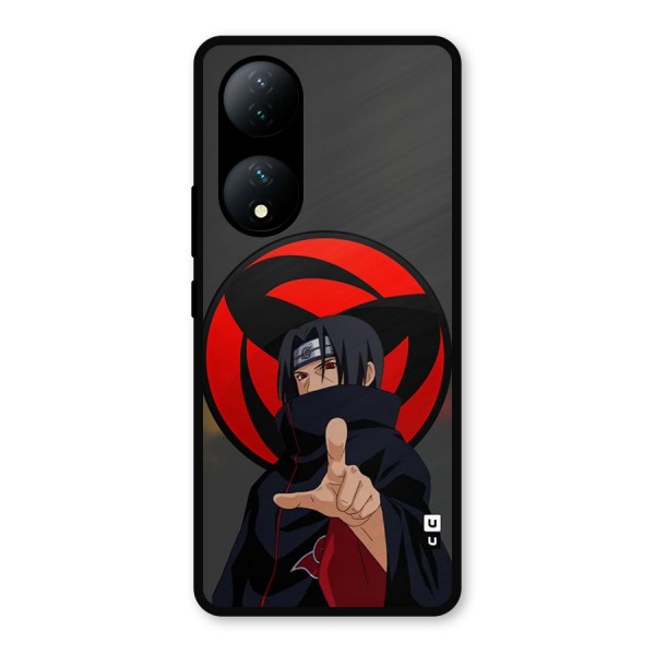 Itachi Uchiha With sharingan Metal Back Case for Vivo Y100