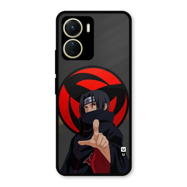 Itachi Uchiha With sharingan Metal Back Case for Vivo Y16