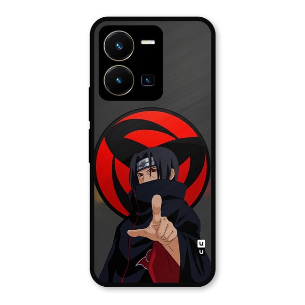 Itachi Uchiha With sharingan Metal Back Case for Vivo Y35