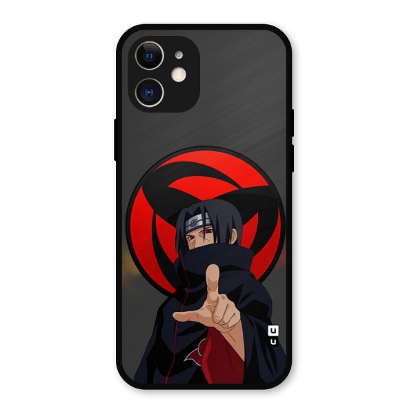 Itachi Uchiha With sharingan Metal Back Case for iPhone 12