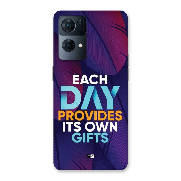 Its Own Gifts Back Case for Oppo Reno7 Pro 5G