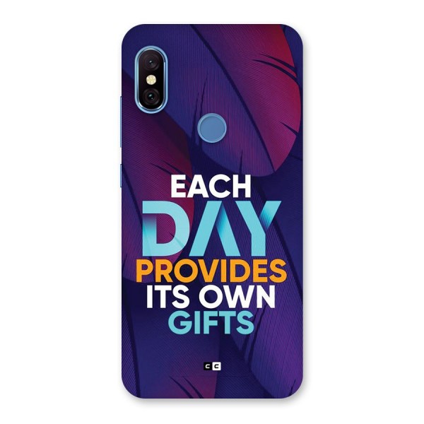 Its Own Gifts Back Case for Redmi Note 6 Pro