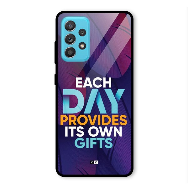 Its Own Gifts Glass Back Case for Galaxy A52s 5G