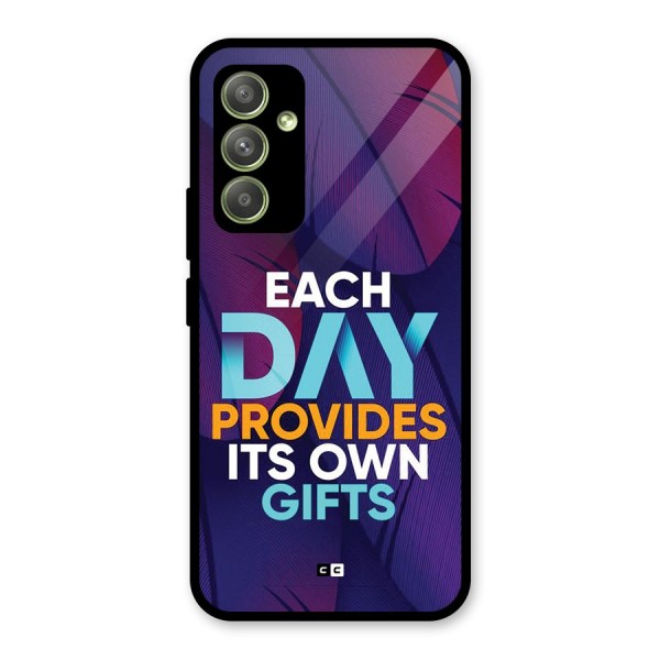 Its Own Gifts Glass Back Case for Galaxy A54