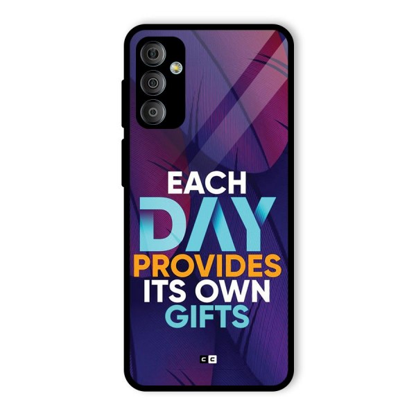 Its Own Gifts Glass Back Case for Galaxy F23