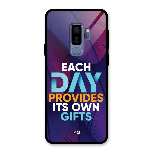 Its Own Gifts Glass Back Case for Galaxy S9 Plus