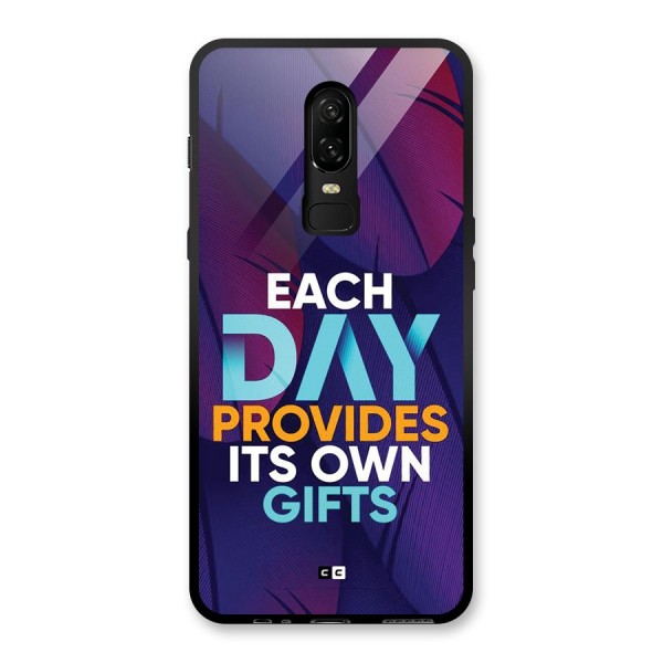Its Own Gifts Glass Back Case for OnePlus 6