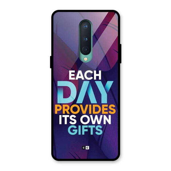 Its Own Gifts Glass Back Case for OnePlus 8