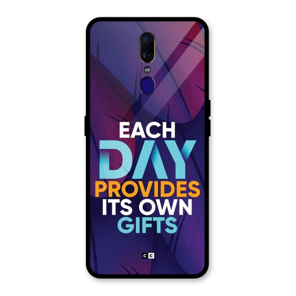 Its Own Gifts Glass Back Case for Oppo F11