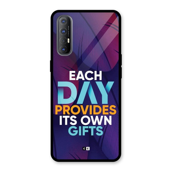 Its Own Gifts Glass Back Case for Oppo Reno3 Pro