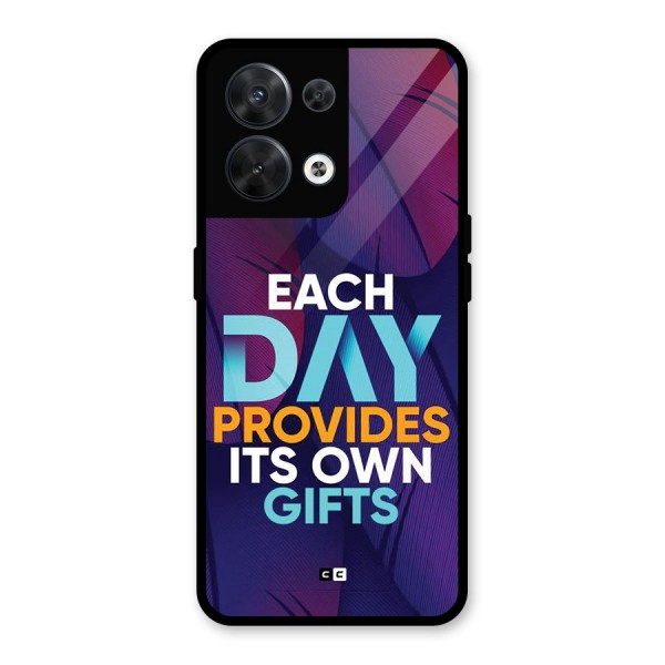 Its Own Gifts Glass Back Case for Oppo Reno8 5G