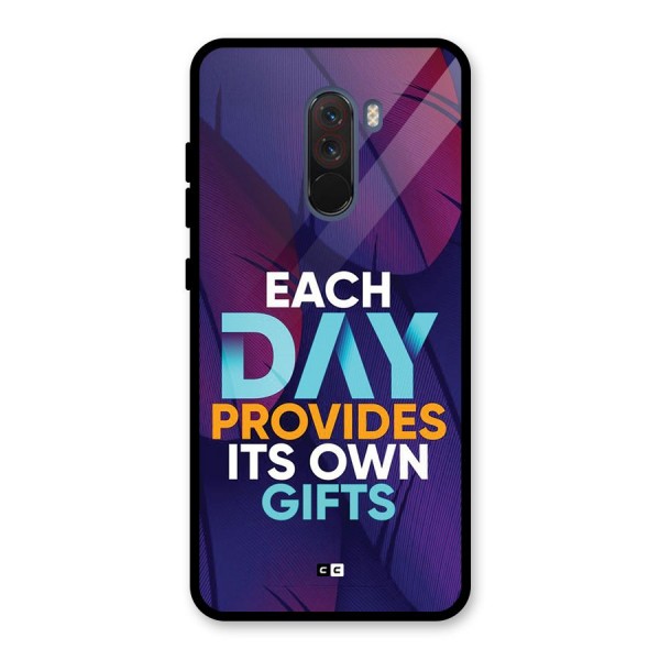 Its Own Gifts Glass Back Case for Poco F1