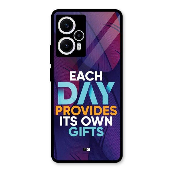 Its Own Gifts Glass Back Case for Poco F5