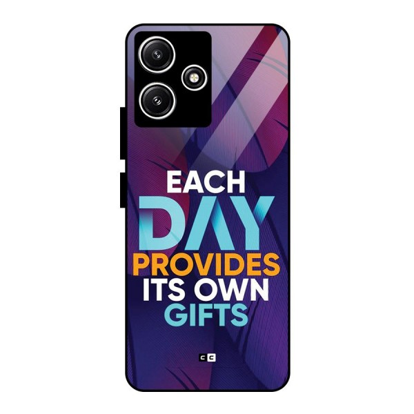 Its Own Gifts Glass Back Case for Poco M6 Pro