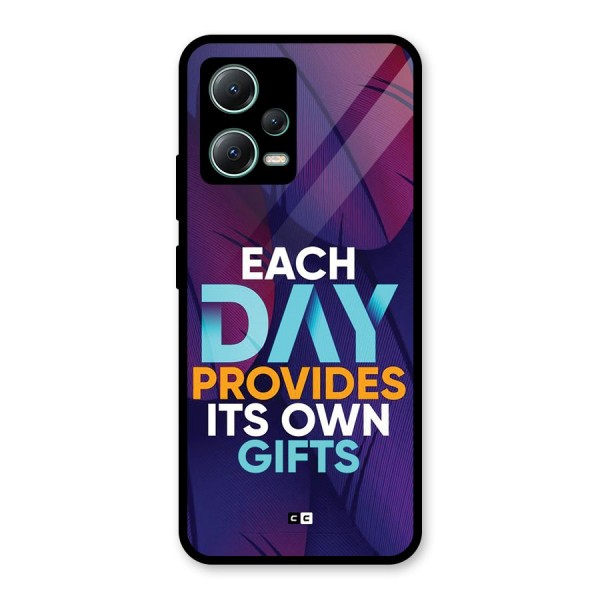 Its Own Gifts Glass Back Case for Poco X5