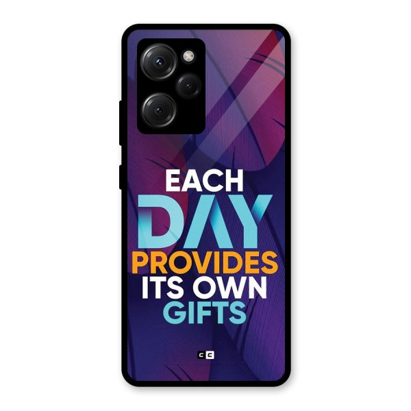 Its Own Gifts Glass Back Case for Poco X5 Pro