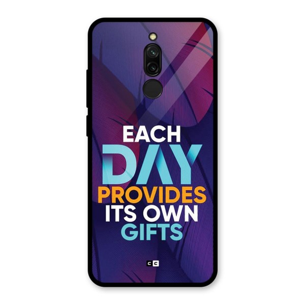 Its Own Gifts Glass Back Case for Redmi 8