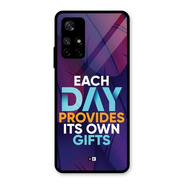 Its Own Gifts Glass Back Case for Redmi Note 11T 5G
