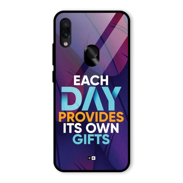 Its Own Gifts Glass Back Case for Redmi Note 7