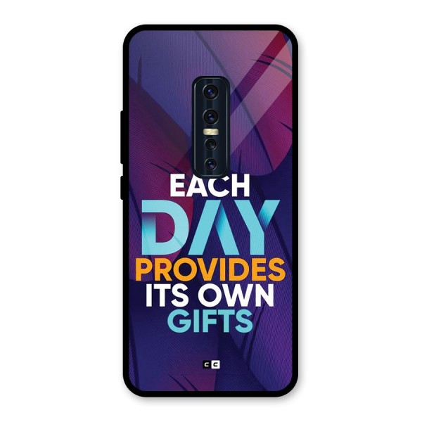 Its Own Gifts Glass Back Case for Vivo V17 Pro