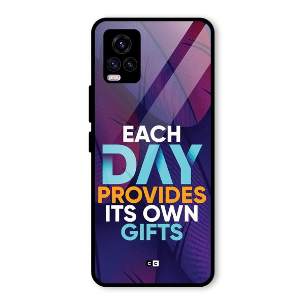 Its Own Gifts Glass Back Case for Vivo V20