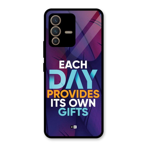 Its Own Gifts Glass Back Case for Vivo V23 5G