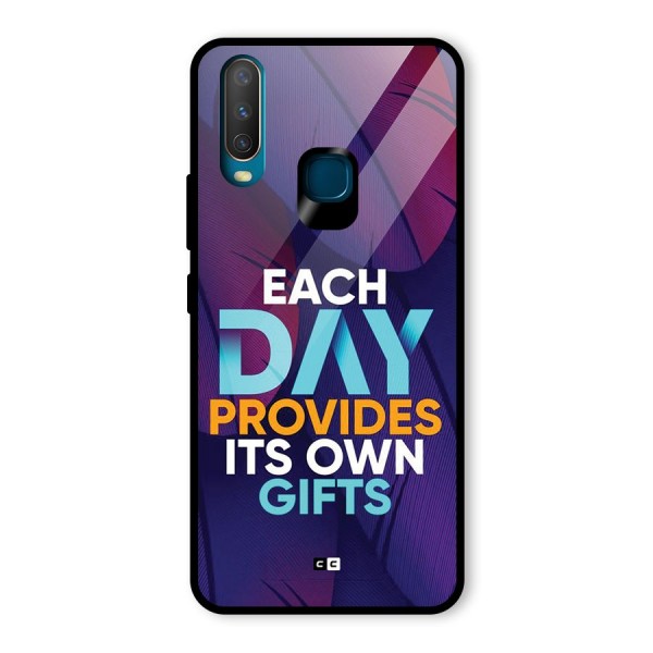 Its Own Gifts Glass Back Case for Vivo Y12