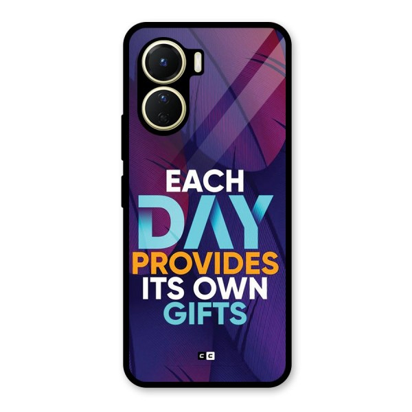 Its Own Gifts Glass Back Case for Vivo Y16