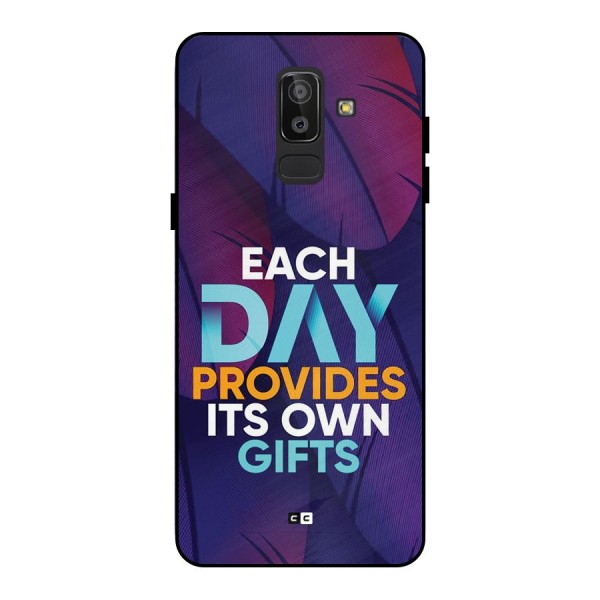 Its Own Gifts Metal Back Case for Galaxy J8