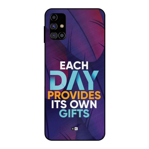 Its Own Gifts Metal Back Case for Galaxy M31s