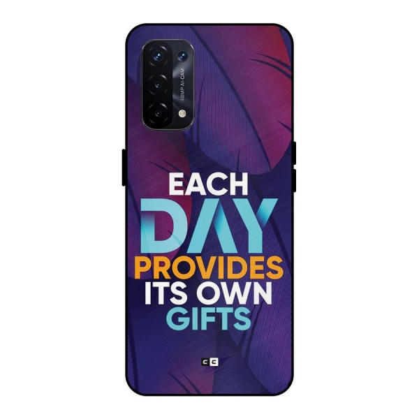 Its Own Gifts Metal Back Case for Oppo A74 5G