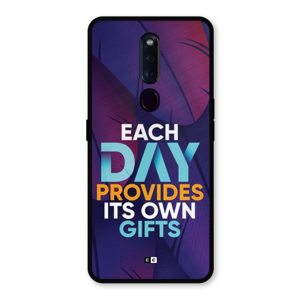 Its Own Gifts Metal Back Case for Oppo F11 Pro