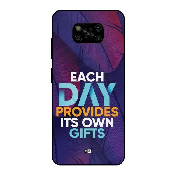 Its Own Gifts Metal Back Case for Poco X3