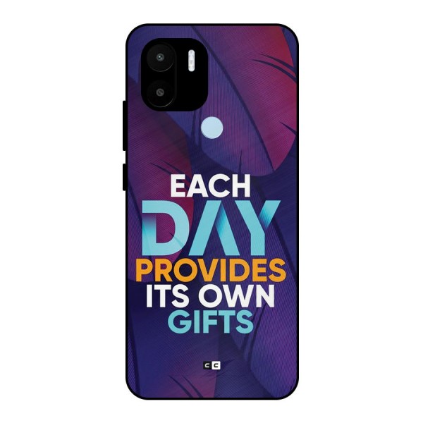 Its Own Gifts Metal Back Case for Redmi A1 Plus